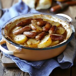 Salsiccia di Tolosa confit e patate fondenti